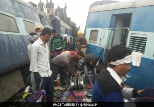 ভারতে ট্রেন দুর্ঘটনায় মৃতের সংখ্যা বেড়ে ৫৫