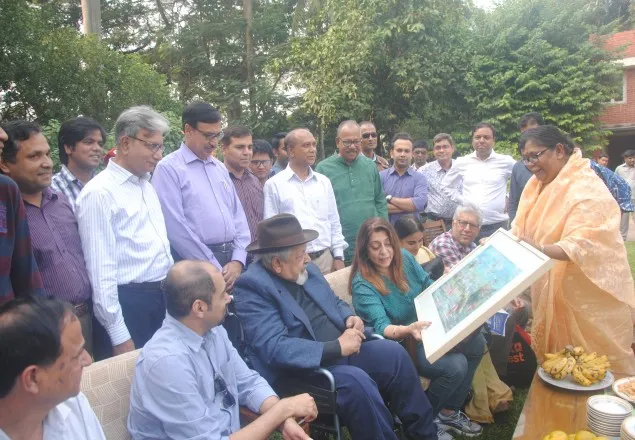 জাবিতে পাখি পর্যবেক্ষণে নোবেল জয়ী ভি এস নাইপল