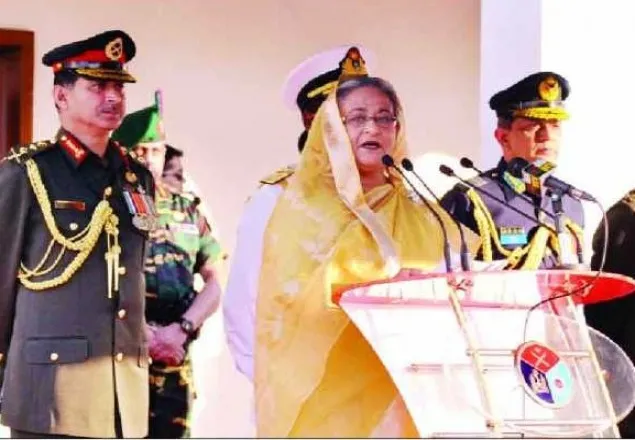 সশস্ত্র বাহিনীকে আরো শক্তিশালী করা হবে: প্রধানমন্ত্রী