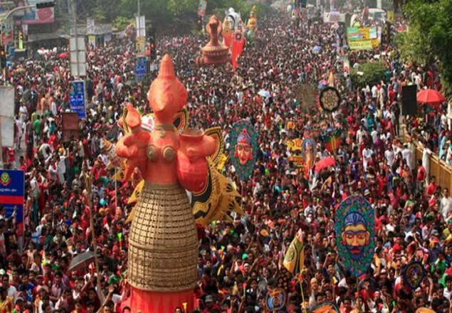 এবার ইউনেস্কোর ঐতিহ্যের তালিকায় মঙ্গল শোভাযাত্রা