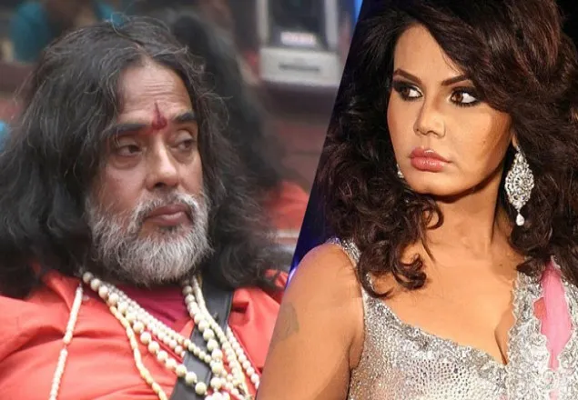 স্বামীজিকে নগ্ন ও নেড়া করার হুমকি দিলেন রাখি