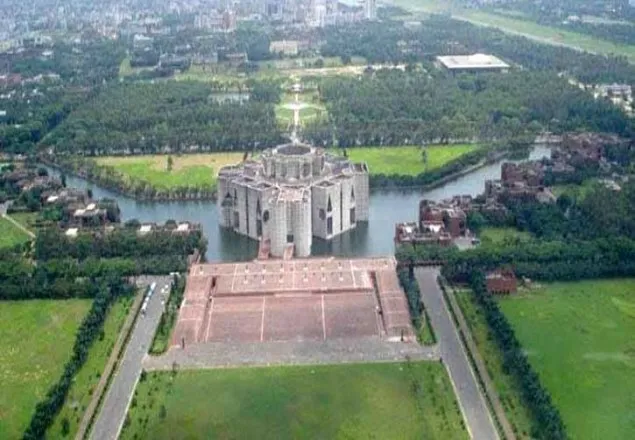 জাতীয় সংসদ ভবনের মূল নকশা ঢাকায়