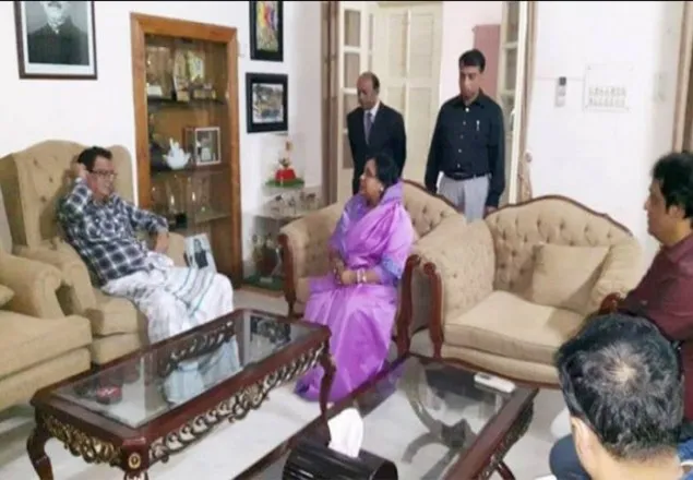 আশরাফের সাথে বৈঠক করলেন আইভি