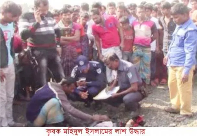 ঝিনাইদহে কৃষকের লাশ উদ্ধার !