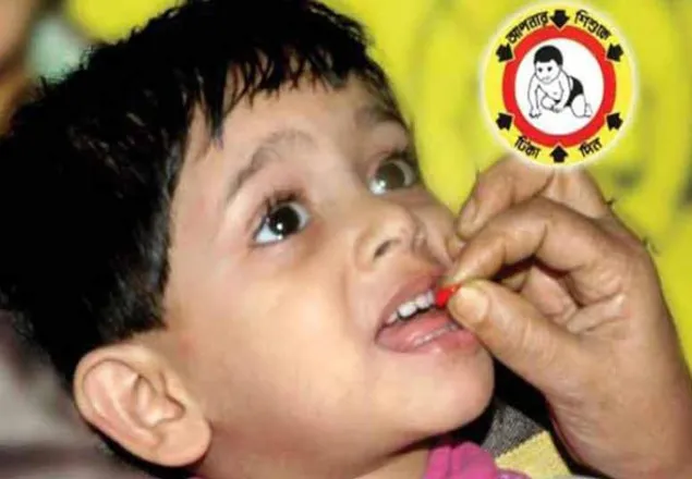 শনিবার ২ কোটি শিশুকে ভিটামিন ‘এ’ খাওয়ানো হবে