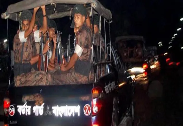 নাসিক নির্বাচনে বিজিবির টহল শুরু