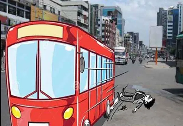 গুলিস্তানে বাসের ধাক্কায় কিশোরের মৃত্যু