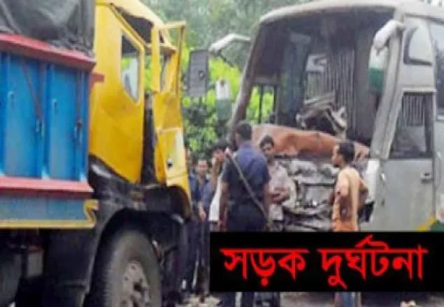 মির্জাপুরে বাস-ট্রাকের মুখোমুখি সংঘর্ষ, আহত ২৫