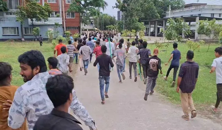 শরীয়তপুরে ছাত্রদলের দুই পক্ষের সংঘর্ষ, আহত ৫