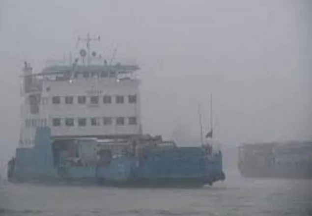 পাটুরিয়া-দৌলতদিয়া নৌপথে ফেরি চলাচল বন্ধ