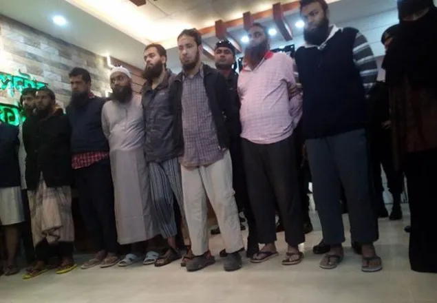 রাজধানীতে ‘জঙ্গী’ অভিযোগে গ্রেফ্তার ১০