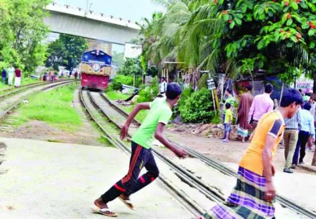  ৮৫% রেলক্রসিং অরক্ষিত 
