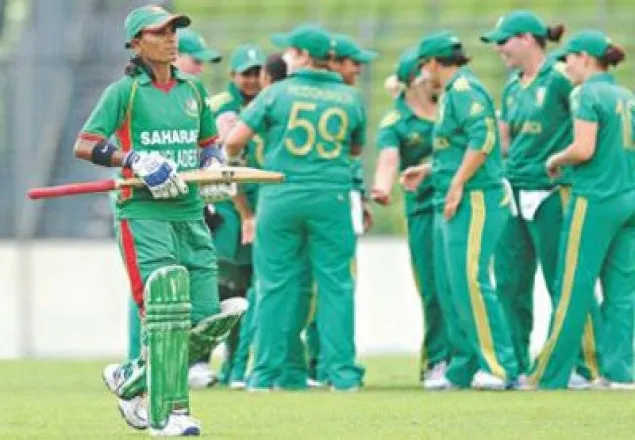 দক্ষিণ আফ্রিকার বিপক্ষে সহজ ম্যাচ হাতছাড়া হলো বাংলাদেশের