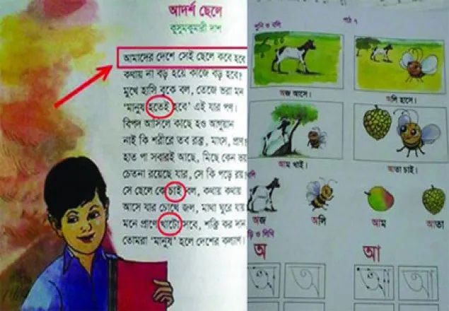 বইয়ে পরিবর্তন সম্পর্কে কিছুই জানেন না সংকলক-সম্পাদকরা 