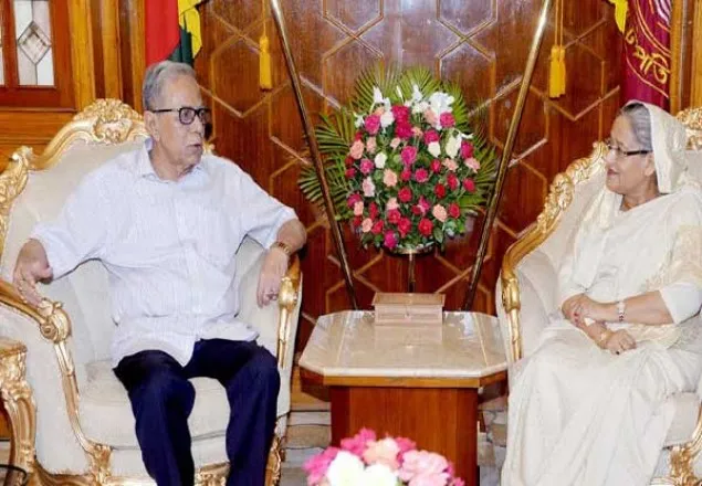সার্চ কমিটি প্রসঙ্গে রাষ্ট্রপতির সঙ্গে প্রধানমন্ত্রীর বৈঠক