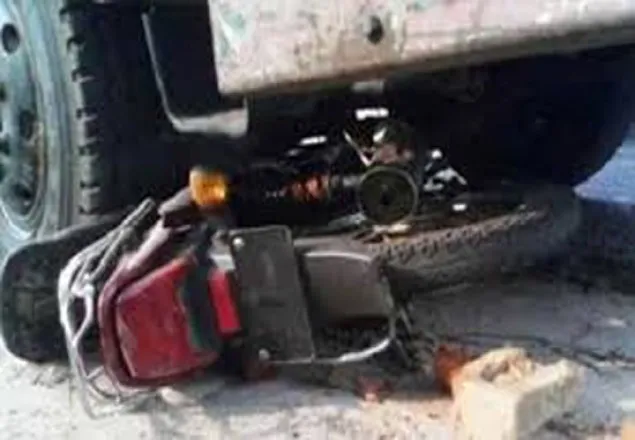 বি.বাড়িয়ায় বাসচাপায় মোটরসাইকেল আরোহীর মৃত্যু