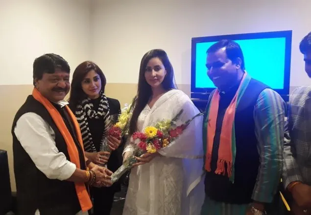 বিজেপিতে যোগ দিলেন রিমি সেন