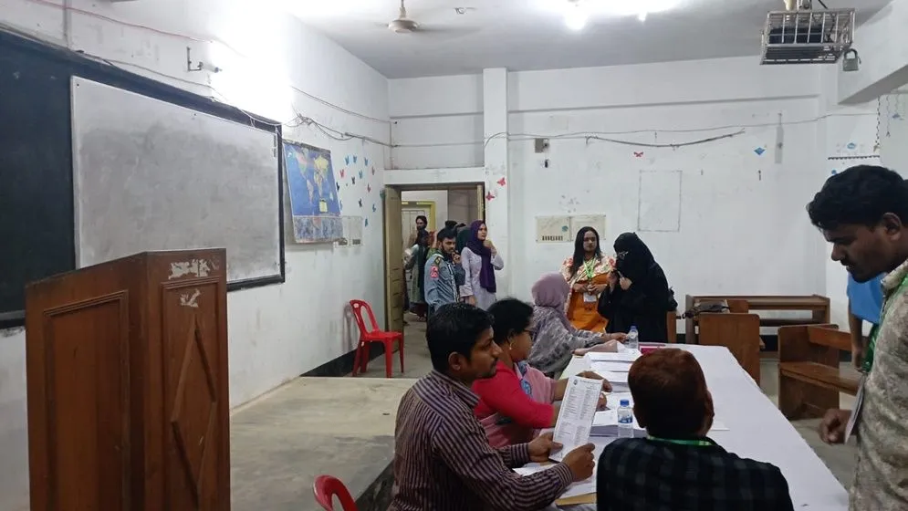 ‘তিনধাপে চেক করা হচ্ছে, কালি মুছে গেলেও জাল ভোটের সুযোগ নেই’