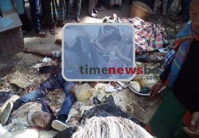 খাগড়াছড়িতে ট্রাক চাপায় শিশুসহ নিহত ৮, আহত ১৫ 