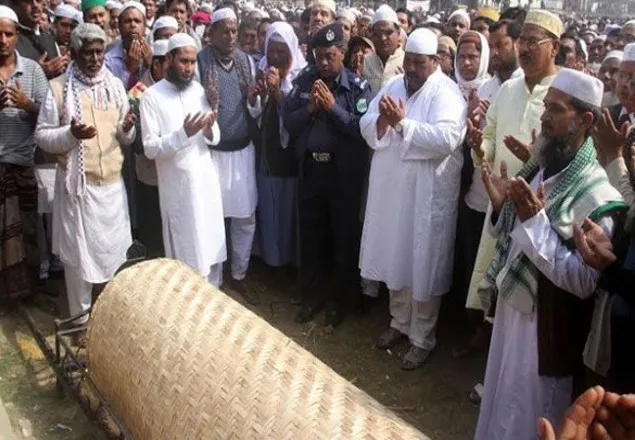 গুলিতে নিহত সাংবাদিক শিমুলের দাফন সম্পন্ন  