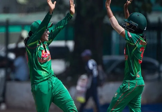 ৭ উইকেটের বড় জয় বাংলাদেশের 