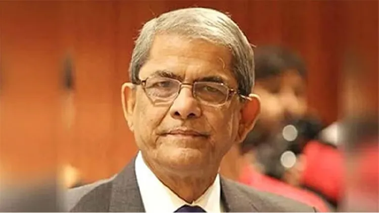বাসায় চিকিৎসা নিচ্ছেন মির্জা ফখরুল