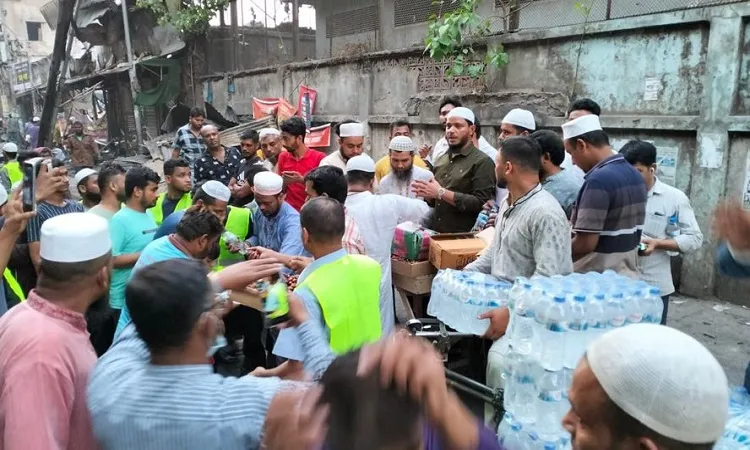 বঙ্গবাজারে অগ্নিকাণ্ডের ঘটনায় বিচার বিভাগীয় তদন্ত কমিশন গঠনের দাবি ড. মাসুদের
