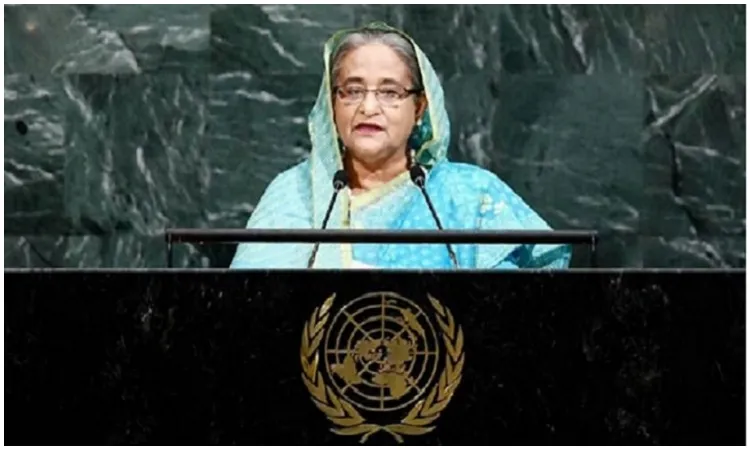জাতিসংঘে ইউক্রেন-রাশিয়া যুদ্ধের অবসান চাইলেন প্রধানমন্ত্রী