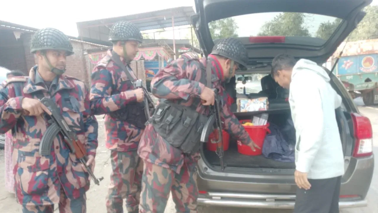 নির্বাচনকে সামনে রেখে সীমান্তে কঠোর অবস্থানে বিজিবি