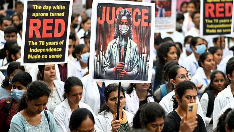 'Abuse every day': Indian female medics speak out after brutal murder