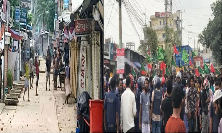 আদমজীতে পুলিশের সাথে সংঘর্ষ, আহত ২০