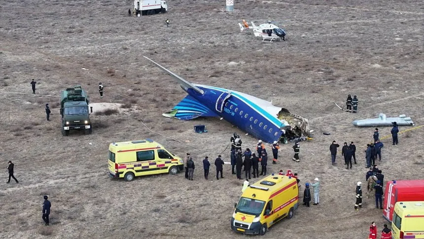 Plane with 67 on board crashes in Kazakhstan, many feared dead