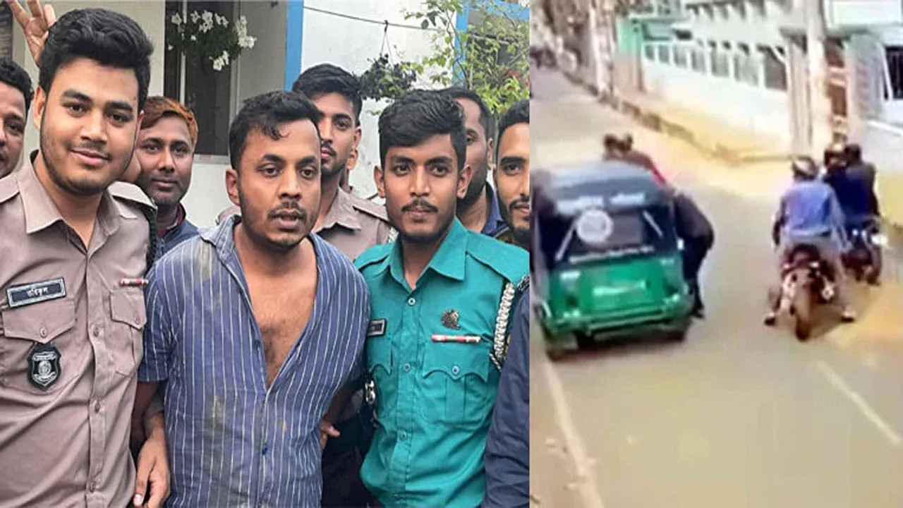 দুপুরে নারীর ব্যাগ ছিনতাই, সিসিটিভিতে শনাক্ত যুবক আটক