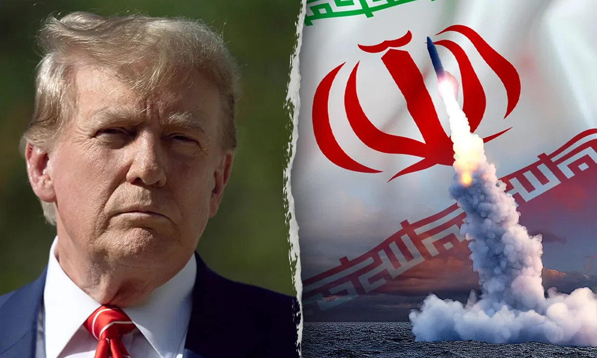 Amardesh_Trump_Iran_Flag