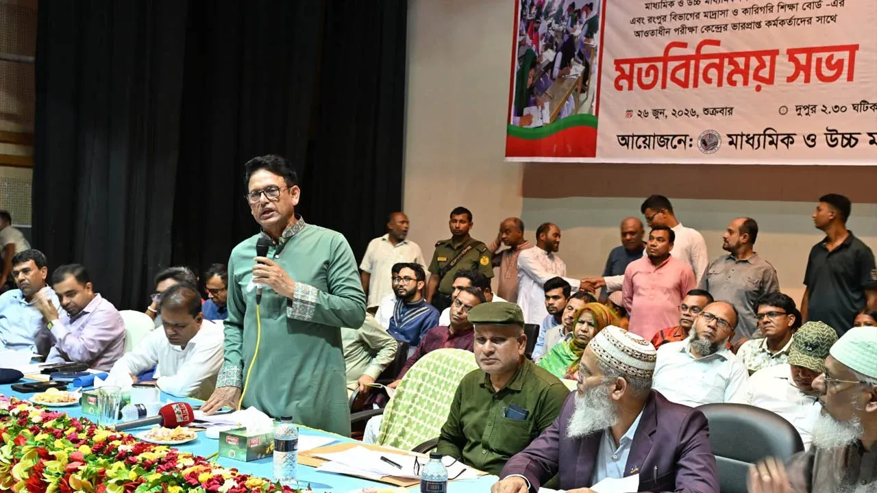 মাদ্রাসা পরিদর্শন জোরদারে গুজবে কঠোর হুঁশিয়ারি শিক্ষামন্ত্রীর