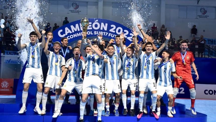 Argentina beat Brazil to clinch CONMEBOL U17 Futsal tournament