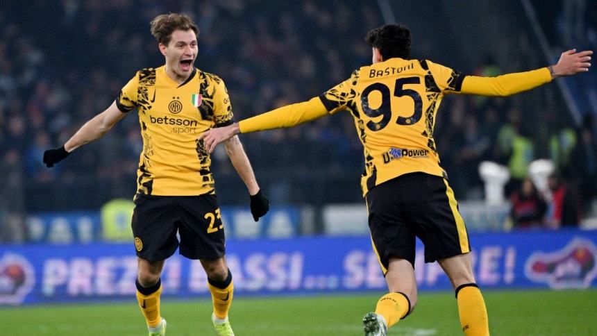 Inter hit Lazio for six to stay on tail of leaders Atalanta