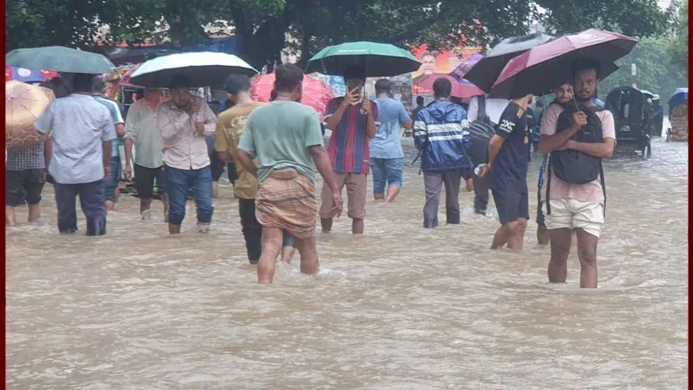 টানা পাঁচদিন ভারি বর্ষণের আভাস