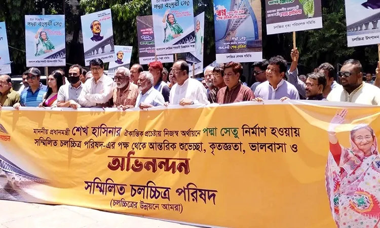 প্রধানমন্ত্রীকে অভিনন্দন জানিয়েছে চলচ্চিত্র পরিষদ