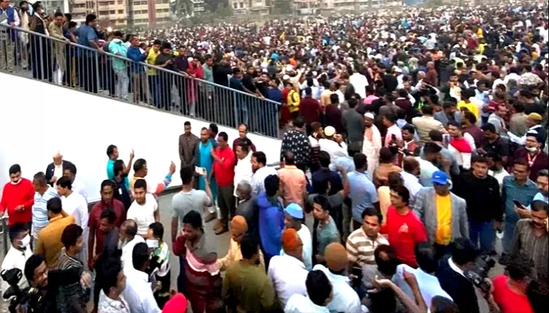 BNP rally begins at Golapbagh field with huge turnout