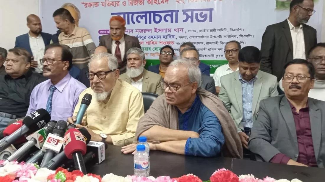 BNP leader: Advisers not fit to be our opponents
