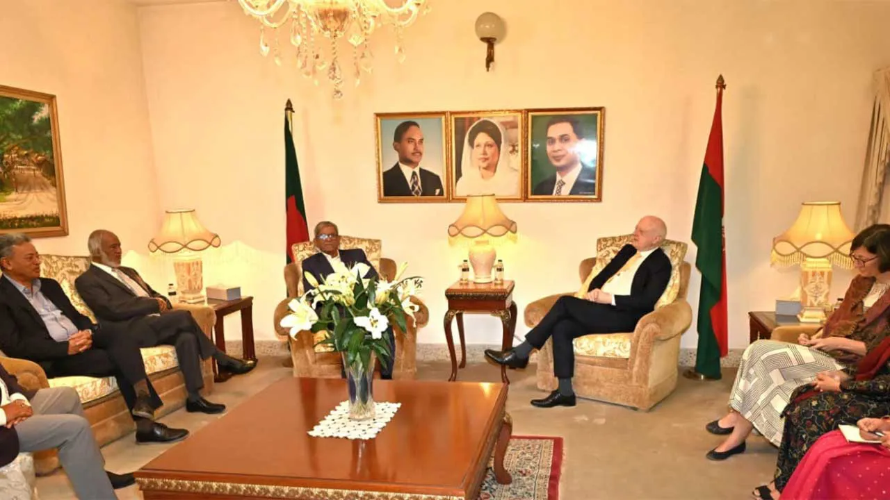 জার্মান রাষ্ট্রদূতের সঙ্গে বিএনপি মহাসচিবের বৈঠক