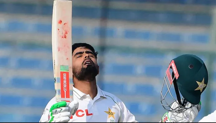 Babar Azam hits hundred in Pakistan's recovery to 224-4 in 1st Test