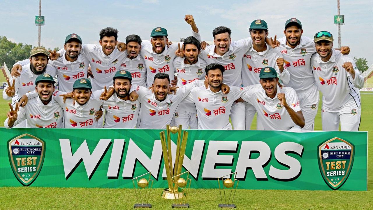 Bangladesh Secures Historic Test Series Victory Over Pakistan in Rawalpindi