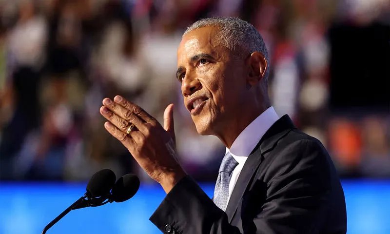 'Yes she can': Obama says US ready for a Harris presidency