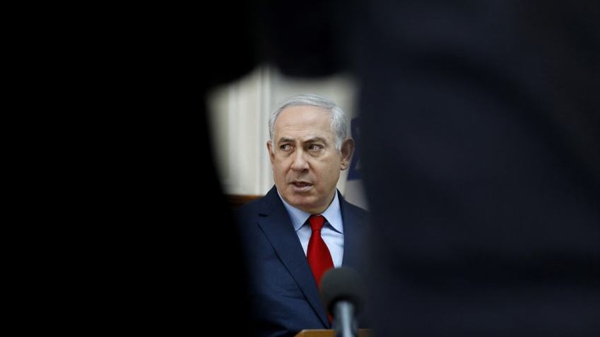 Three suspects arrested after flares near Israel PM's home: police