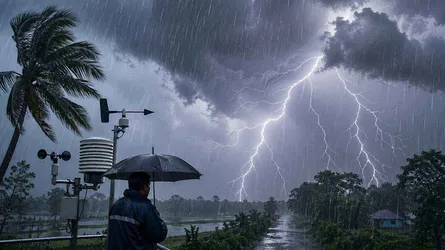 ঢাকাসহ বিভিন্ন অঞ্চলে বজ্রবৃষ্টির আভাস