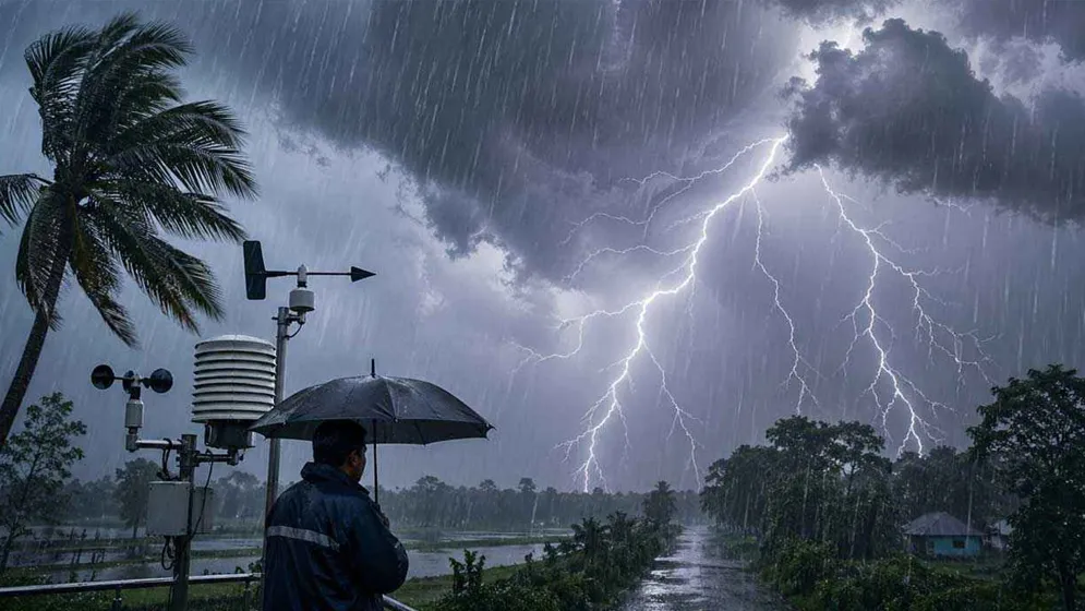 ঢাকাসহ বিভিন্ন অঞ্চলে বজ্রবৃষ্টির আভাস