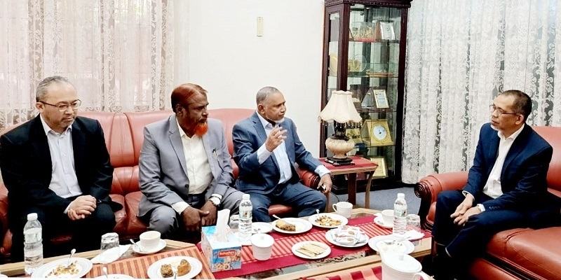 ব্রুনেই হাইকমিশনারের সাথে জামায়াতে ইসলামীর সৌজন্য সাক্ষাৎ