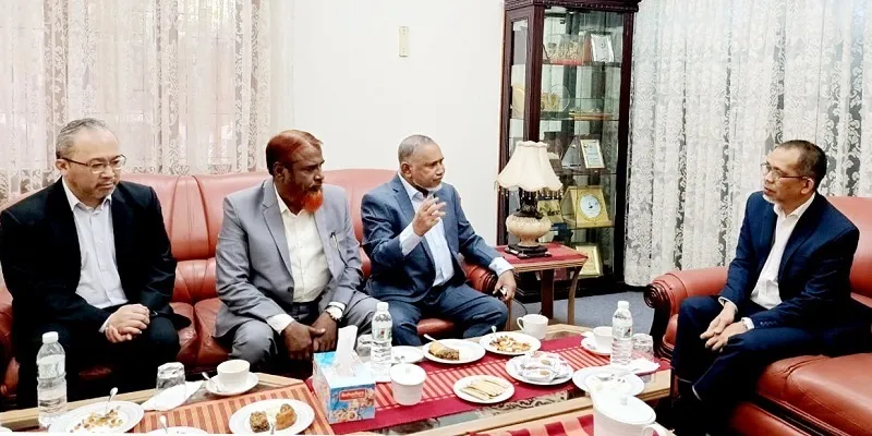ব্রুনেই হাইকমিশনারের সাথে জামায়াতে ইসলামীর সৌজন্য সাক্ষাৎ